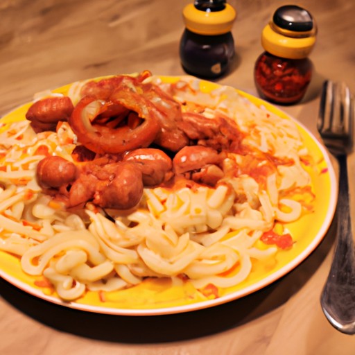 Une Recette Facile Et Savoureuse Les Spaghettis Aux Merguez